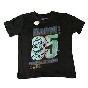 Mario Bros Boy's 85 Short Sleeves T-Shirt